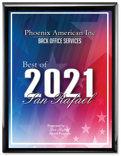 BEST of 2021 - Phoenix American - Back Office Services
